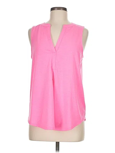 Pre-owned Lilly Pulitzer Sleeveless Blouse In Pink