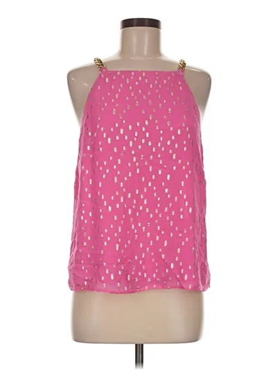 Pre-owned Lilly Pulitzer Sleeveless Blouse In Pink
