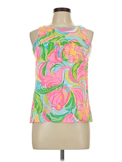 Pre-owned Lilly Pulitzer Sleeveless Blouse In Pink
