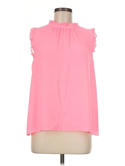 Pre-owned Lilly Pulitzer Sleeveless Blouse In Pink