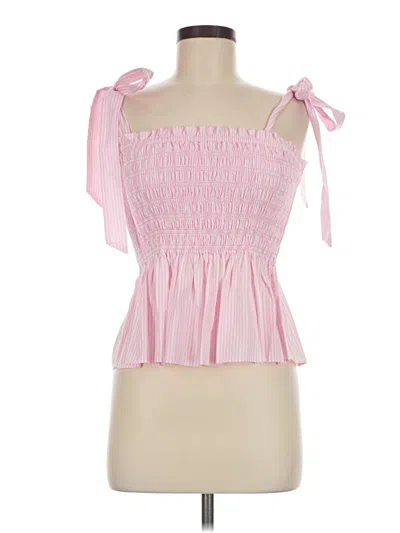 Pre-owned Lilly Pulitzer Sleeveless Blouse In Pink