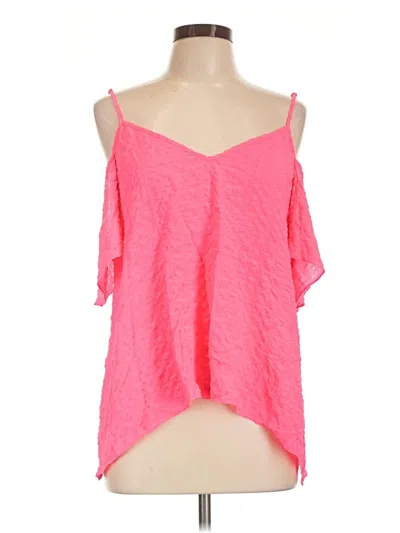 Pre-owned Lilly Pulitzer Sleeveless Blouse In Pink