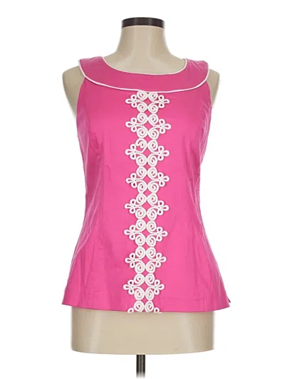 Pre-owned Lilly Pulitzer Sleeveless Blouse In Pink