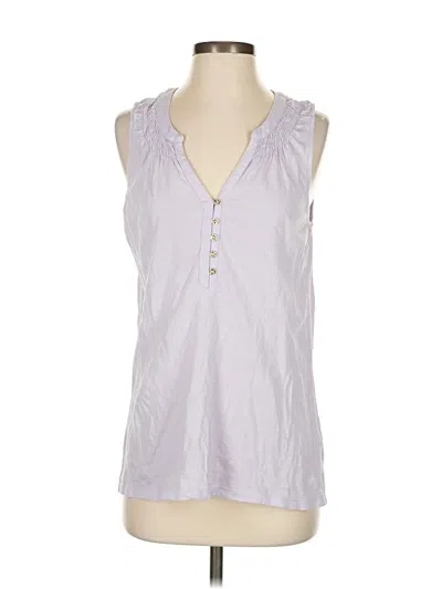 Pre-owned Lilly Pulitzer Sleeveless Blouse In Purple