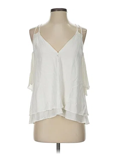 Pre-owned Lilly Pulitzer Sleeveless Blouse In White