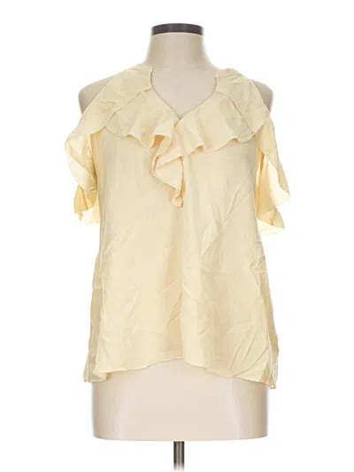 Pre-owned Lilly Pulitzer Sleeveless Blouse In Yellow