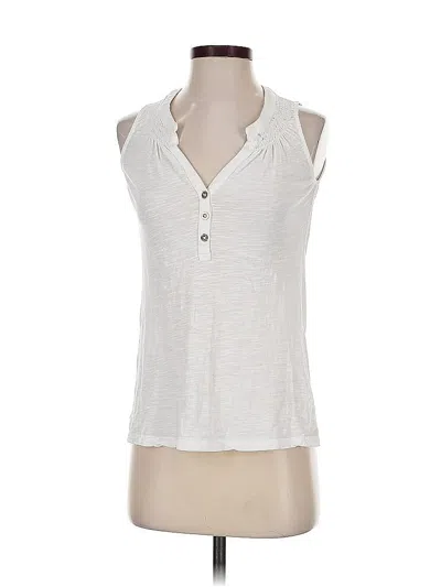 Pre-owned Lilly Pulitzer Sleeveless T-shirt In White