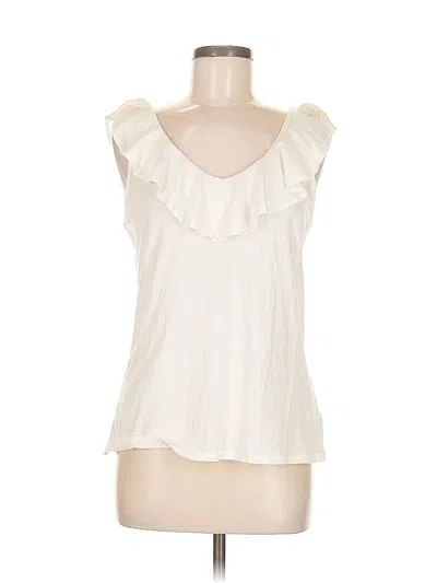Pre-owned Lilly Pulitzer Sleeveless T-shirt In White