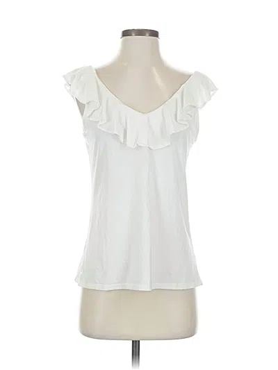 Pre-owned Lilly Pulitzer Sleeveless T-shirt In White