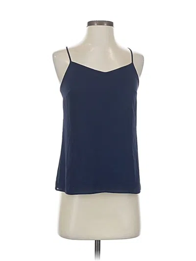 Lilly Pulitzer Sleeveless Top Blue Halter Neckline Tops