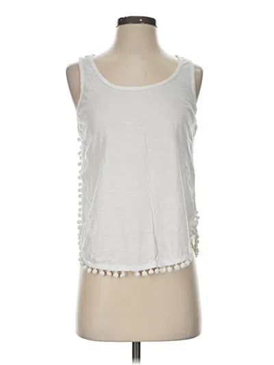 Pre-owned Lilly Pulitzer Sleeveless T-shirt In White