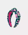 Lilly Pulitzer Slim Knot Embellished Headband In Blue