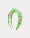 Lilly Pulitzer Slim Knot Embellished Headband In Green