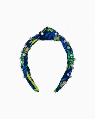 Lilly Pulitzer Slim Knot Embellished Headband In Multi The Hottest Spot Accessories