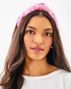 Lilly Pulitzer Slim Knotted Headband In Pink