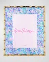 LILLY PULITZER SOLEIL IT ON ME LARGE PHOTO FRAME, 5" X 7"