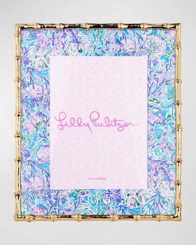 Lilly Pulitzer Soleil It On Me Large Photo Frame, 5" X 7" In Blue