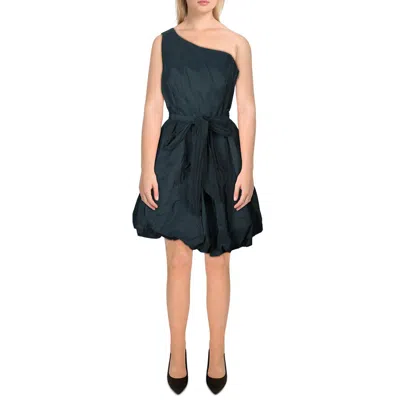 Lilly Pulitzer Sondralee One Shoulder Womens Belted Polyester Cocktail And Party Dress