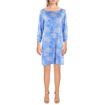 Lilly Pulitzer Sophie Womens Floral Print Rayon Mini Dress