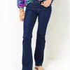 Lilly Pulitzer South Ocean High Rise Boot Cut Jeans In Cosmic Wash In Blue