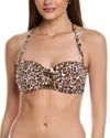 Lilly Pulitzer Spessa Bikini Top In Brown