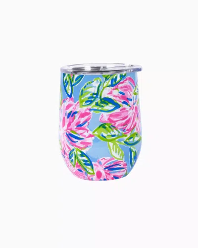 Lilly Pulitzer Stainless Steel Stemless Wine Tumbler In Multi Totally Blossom