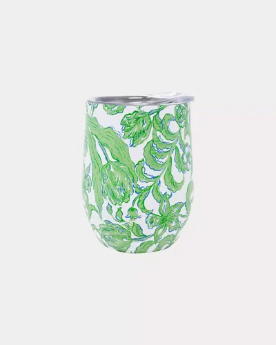 Lilly Pulitzer Stainless Steel Stemless Wine Tumbler In Green