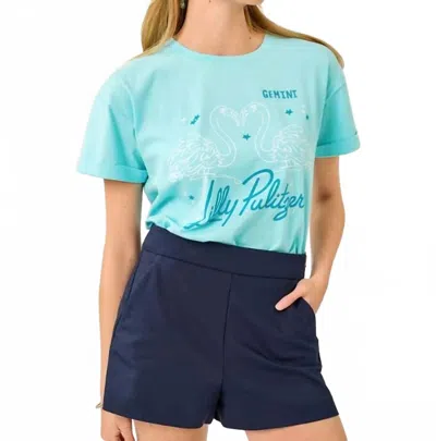 Lilly Pulitzer Stella Gemini Knit Top In Blue