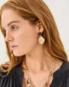 Lilly Pulitzer Sunset Shadows Earrings In Black