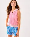 Lilly Pulitzer Suzette Polo Sweater Tank
