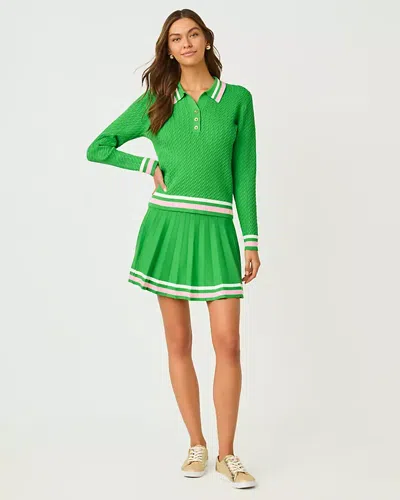 Lilly Pulitzer Suzette Sweater Skort In Green