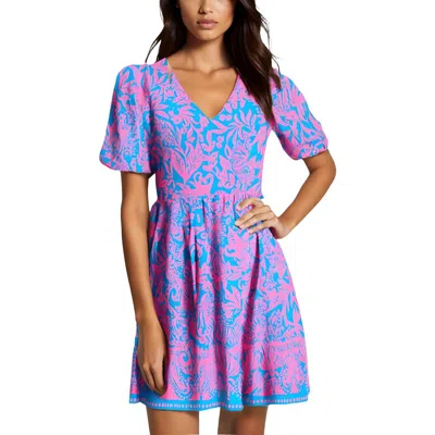 Lilly Pulitzer Suzie Womens Printed Cotton Mini Dress