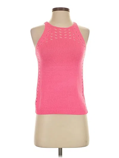 Pre-owned Lilly Pulitzer Sweater Vest In Pink