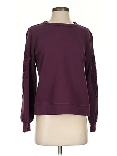 Pre-owned Lilly Pulitzer Sweatshirt In Burgundy