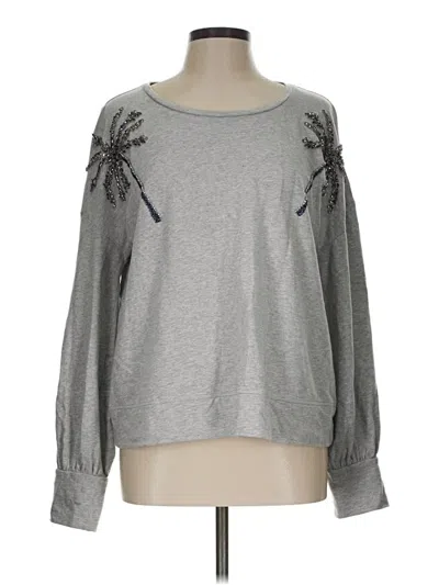 Pre-owned Lilly Pulitzer Sweatshirt In Gray