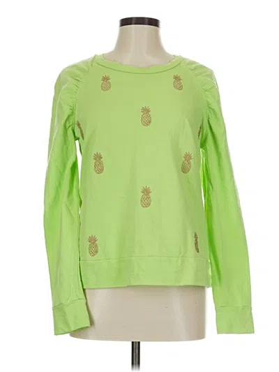 Pre-owned Lilly Pulitzer Sweatshirt In Green
