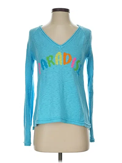 Pre-owned Lilly Pulitzer Sweatshirt In Teal