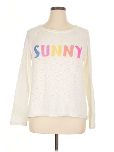 Pre-owned Lilly Pulitzer Sweatshirt In White