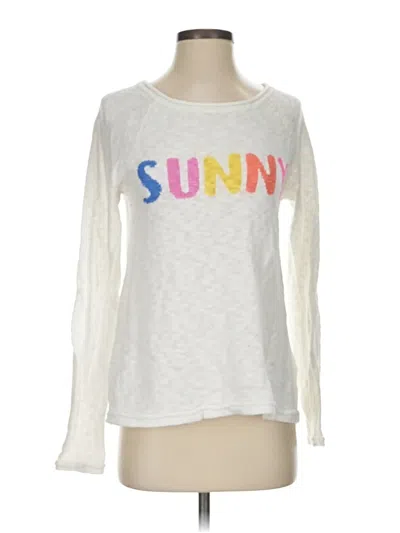 Pre-owned Lilly Pulitzer Sweatshirt In White