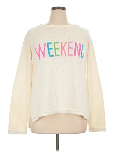 Pre-owned Lilly Pulitzer Sweatshirt In White
