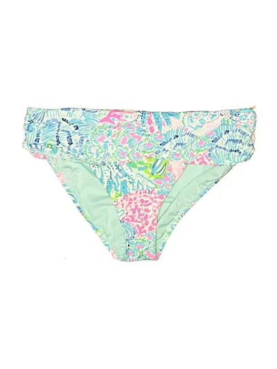 Pre-owned Lilly Pulitzer Swimsuit Bottoms In Green