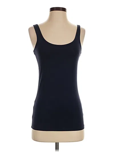 Pre-owned Lilly Pulitzer Tank Top Blue Strapless Neckline Tops