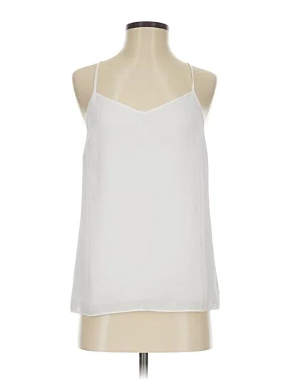 Pre-owned Lilly Pulitzer Tank Top Ivory Halter Neckline Tops In White