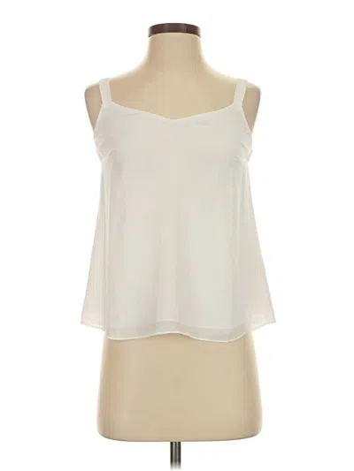 Pre-owned Lilly Pulitzer Tank Top Ivory Strapless Neckline Tops