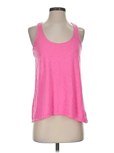 Pre-owned Lilly Pulitzer Tank Top Pink Halter Neckline Tops