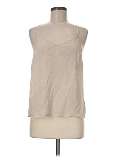 Pre-owned Lilly Pulitzer Tank Top Tan Halter Neckline Tops