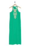 Lilly Pulitzer ® Taylane Embroidered Maxi Dress In Green