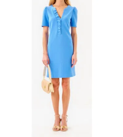 Lilly Pulitzer Teagan Shift Dress In Sunwashed Blue