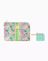 Lilly Pulitzer Tech Pouch Set In Multi Via Amore Spritzer