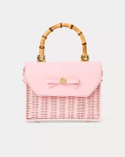 Lilly Pulitzer Teighen Bow Wicker Bag